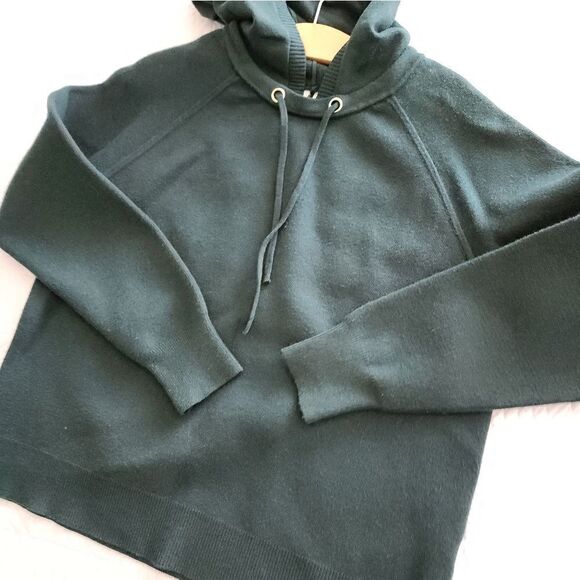 Moth sweater viscose blend sweatshirt style with hoodie - Picture 10 of 13